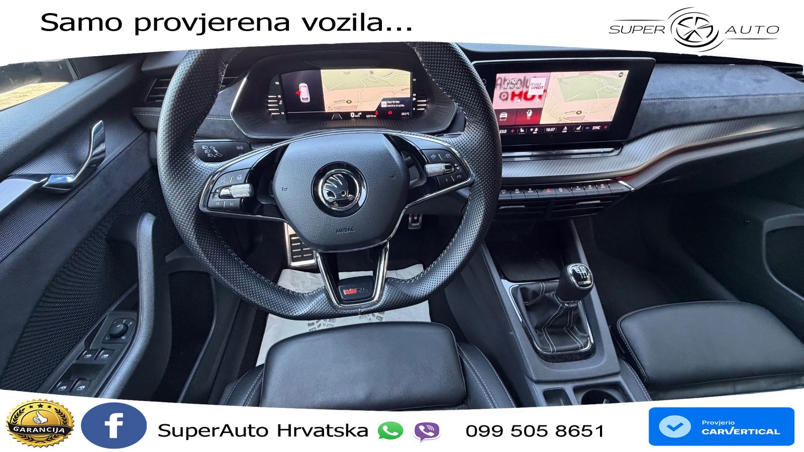 Škoda Octavia Combi RS 2.0 TSI (245 KS) LED+GR SJED+ACC