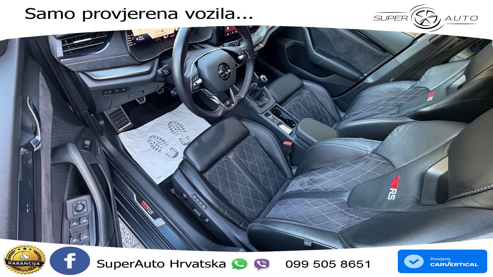 Škoda Octavia Combi RS 2.0 TSI (245 KS) LED+GR SJED+ACC