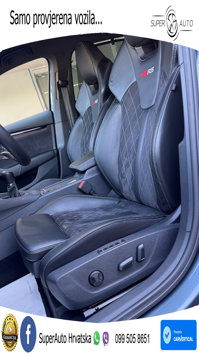 Škoda Octavia Combi RS 2.0 TSI (245 KS) LED+GR SJED+ACC