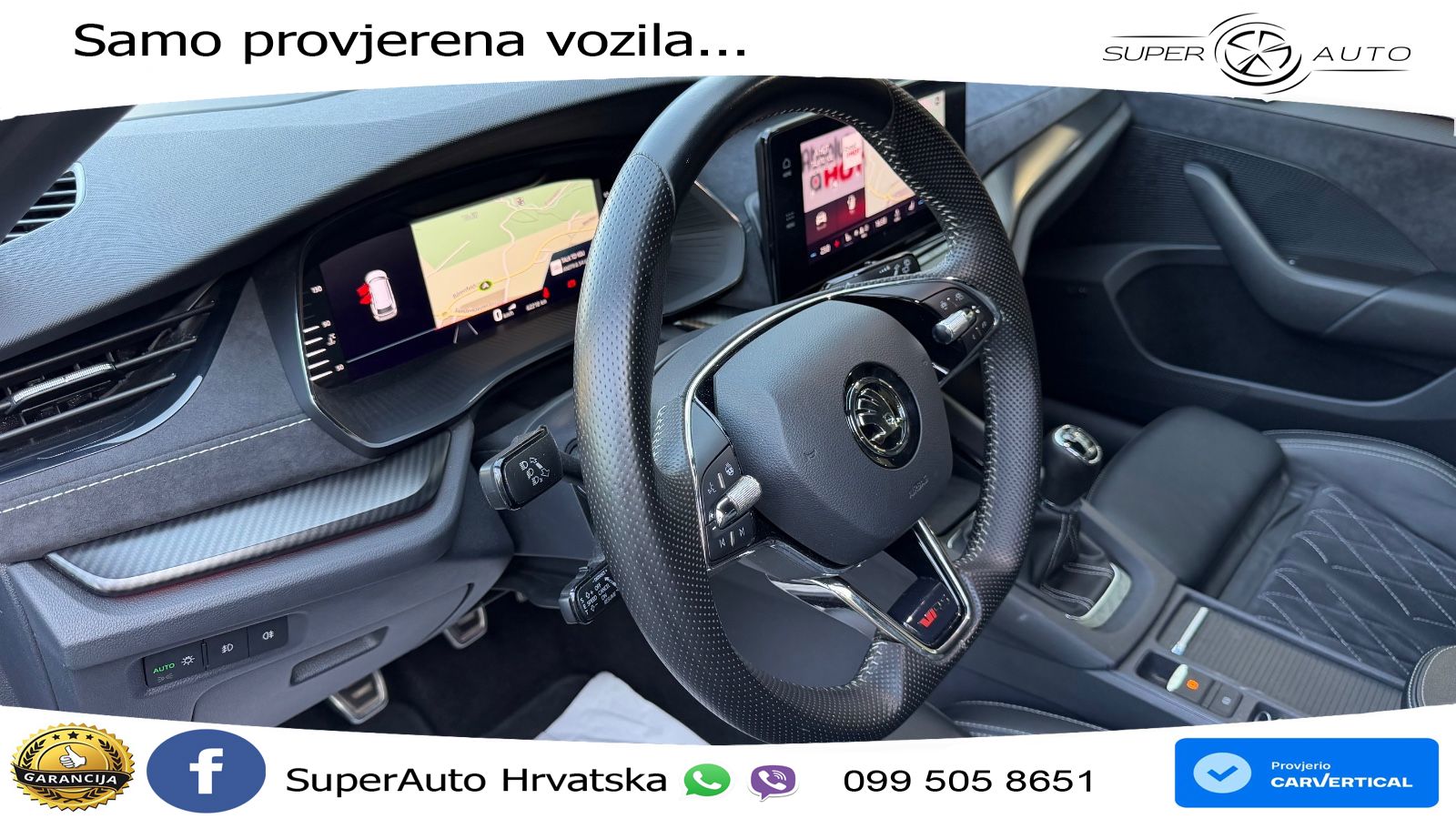 Škoda Octavia Combi RS 2.0 TSI (245 KS) LED+GR SJED+ACC