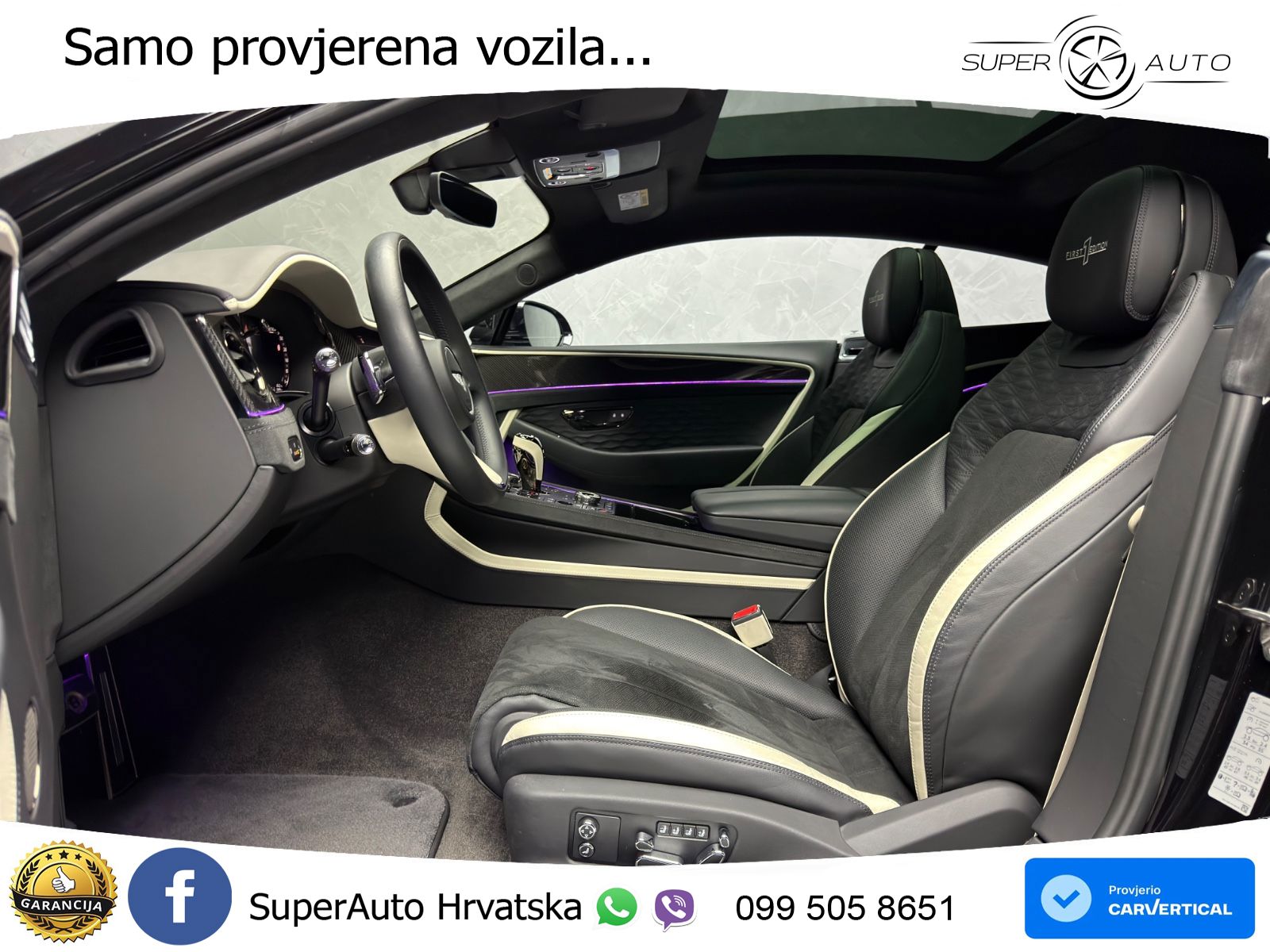 Bentley Continental GT IV 4.0 V8 TFSi (782 KS) AWD DCT LED+GR SJED+ACC