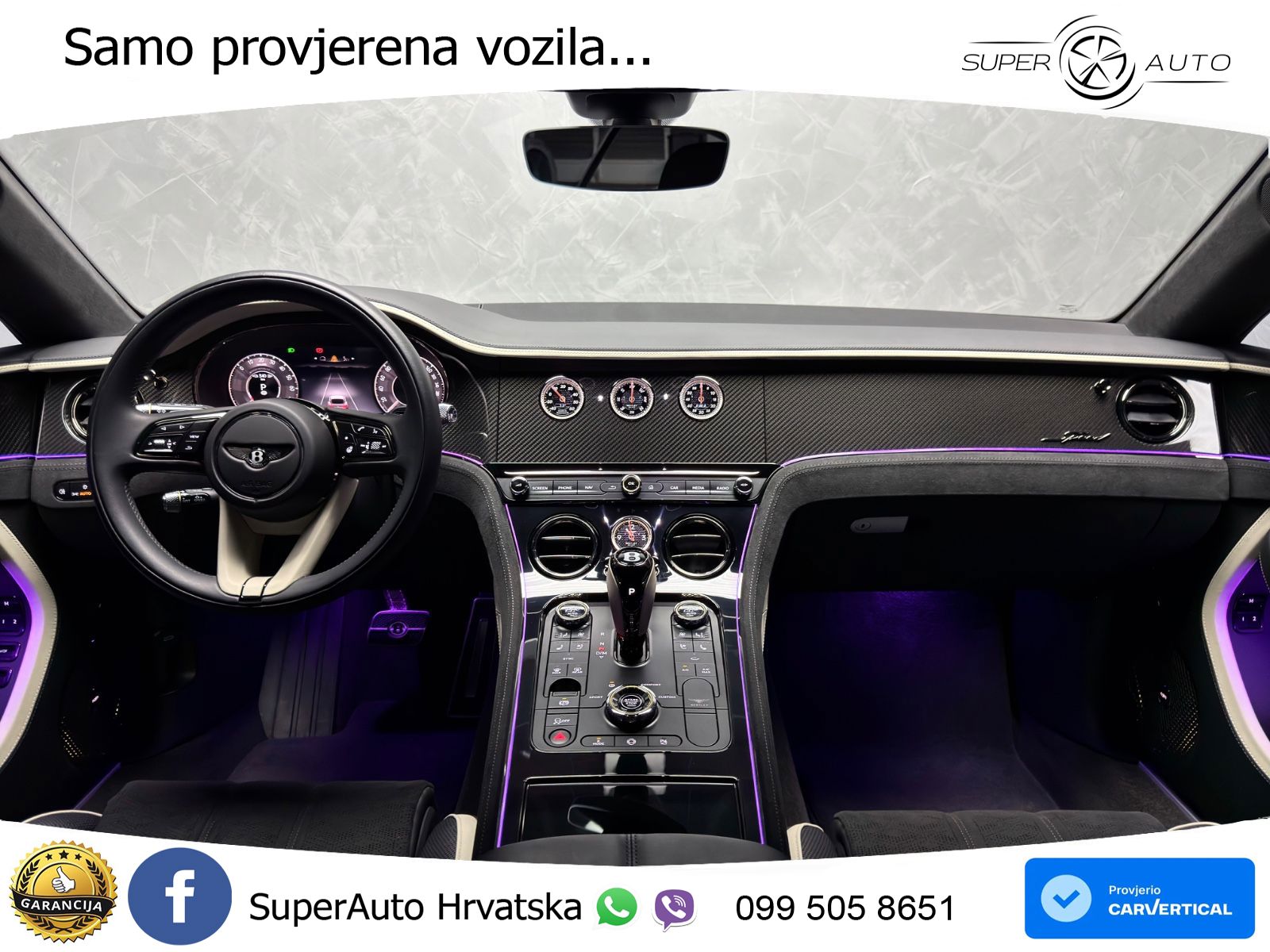 Bentley Continental GT IV 4.0 V8 TFSi (782 KS) AWD DCT LED+GR SJED+ACC