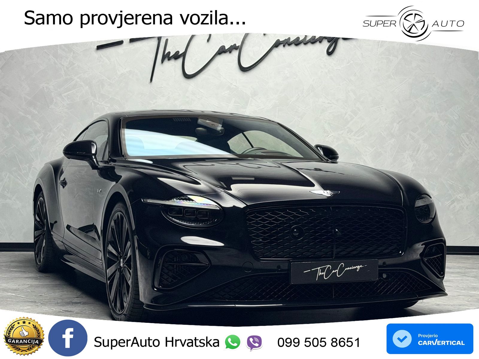 Bentley Continental GT IV 4.0 V8 TFSi (782 KS) AWD DCT LED+GR SJED+ACC