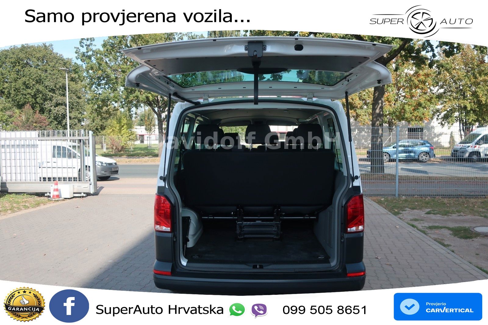 Volkswagen T6.1 Transporter / 9 Sitze / Klima / FN:46 110 KS