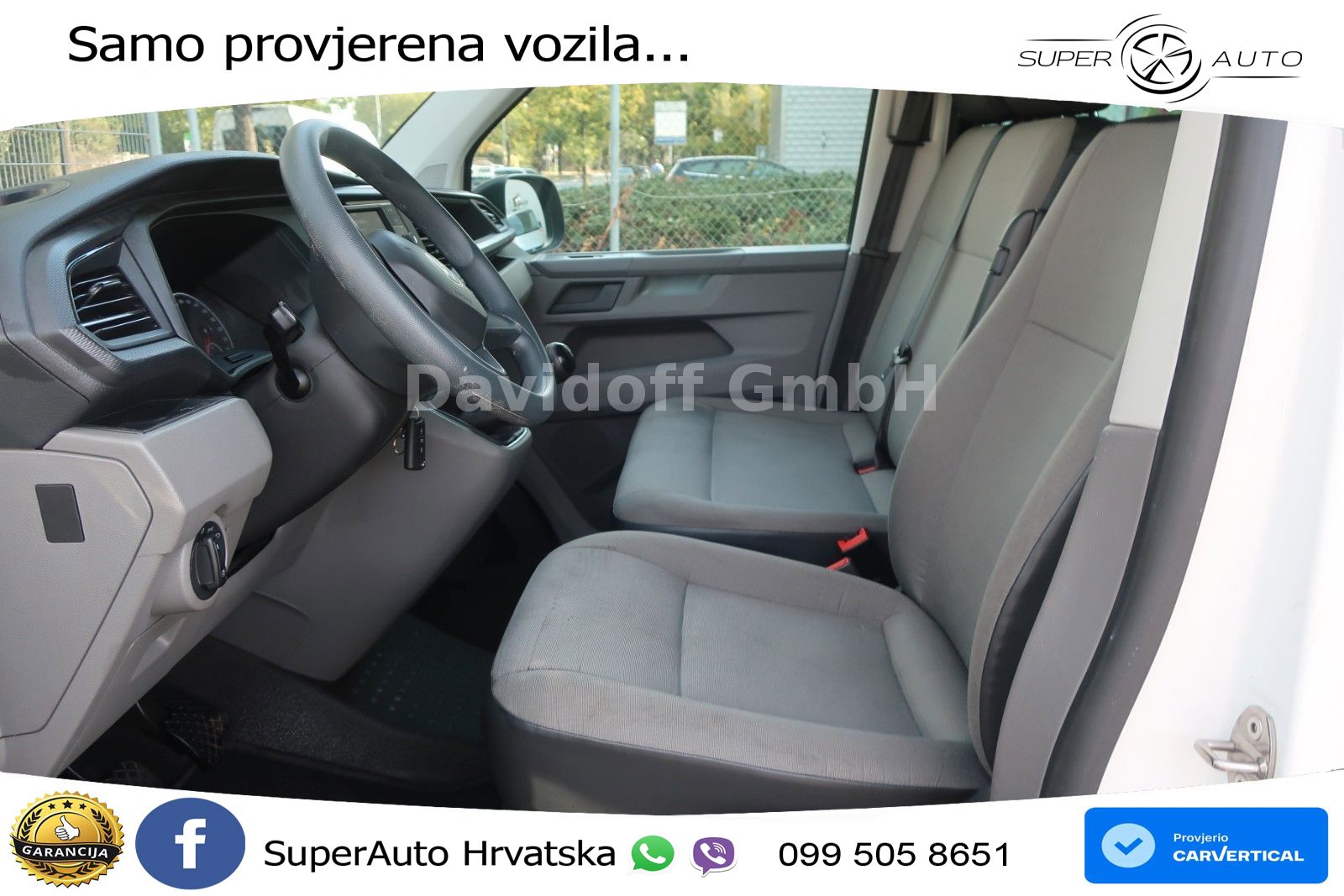 Volkswagen T6.1 Transporter / 9 Sitze / Klima / FN:46 110 KS