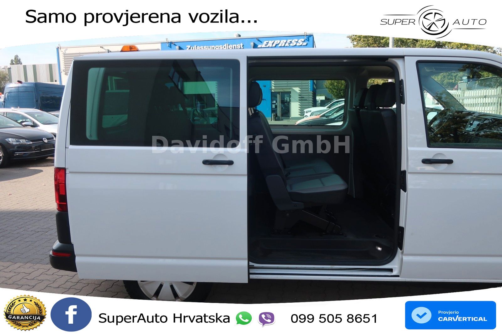 Volkswagen T6.1 Transporter / 9 Sitze / Klima / FN:46 110 KS