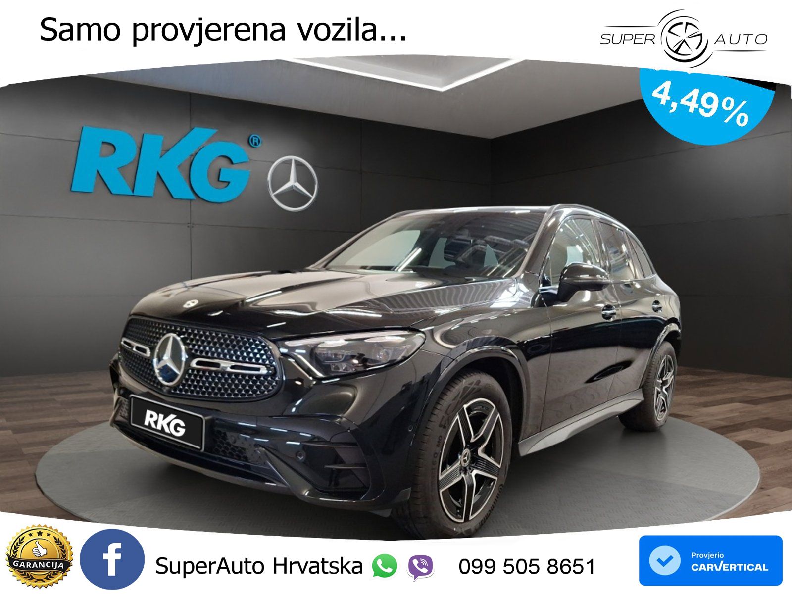 Mercedes GLC 200 (204 KS) 4MATIC 9G-TRONIC AMG ACC+GR SJED+360+PANO