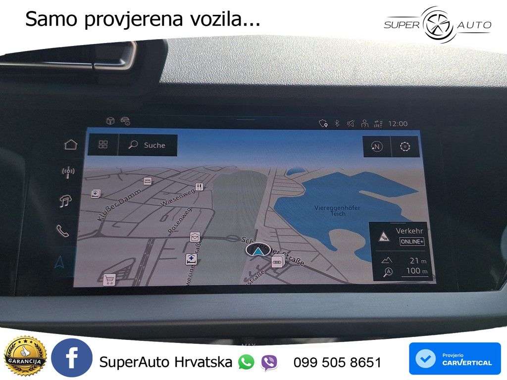 Audi A3 Limuzina 30 TFSI (116 KS) S tronic S line LED+GR SJED+ACC