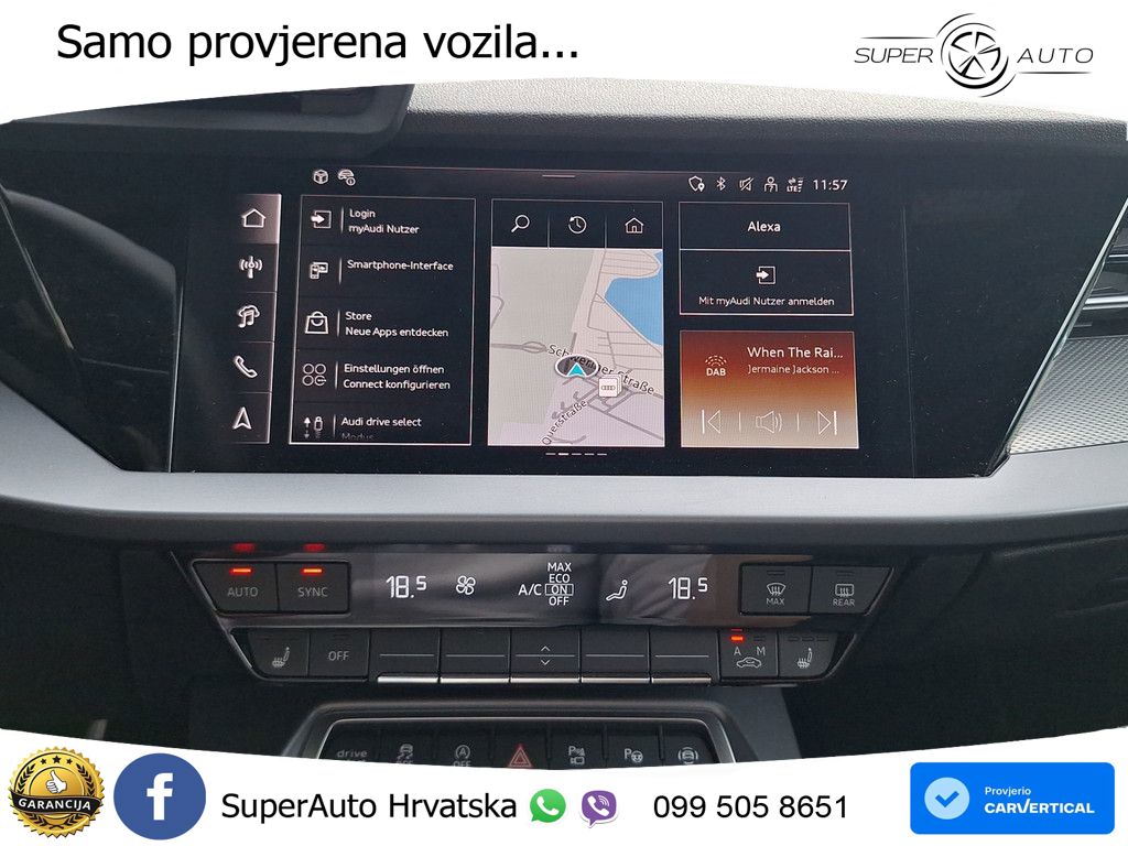 Audi A3 Limuzina 30 TFSI (116 KS) S tronic S line LED+GR SJED+ACC