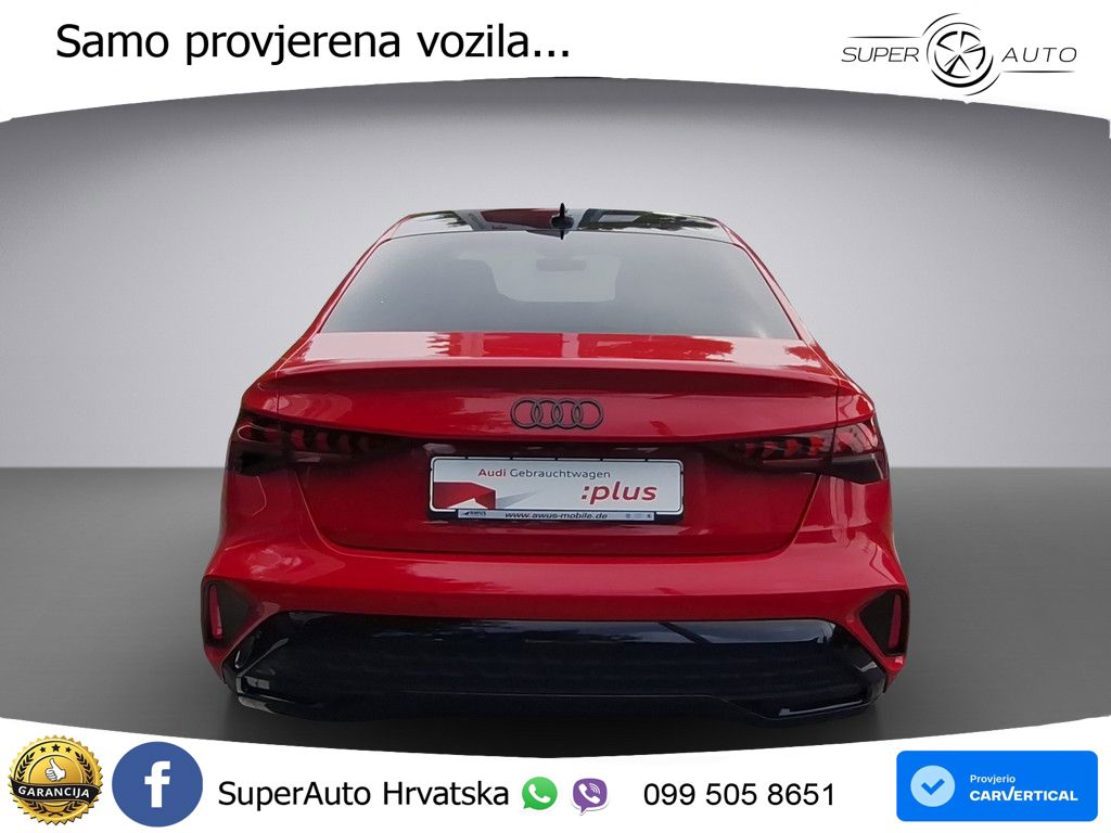 Audi A3 Limuzina 30 TFSI (116 KS) S tronic S line LED+GR SJED+ACC