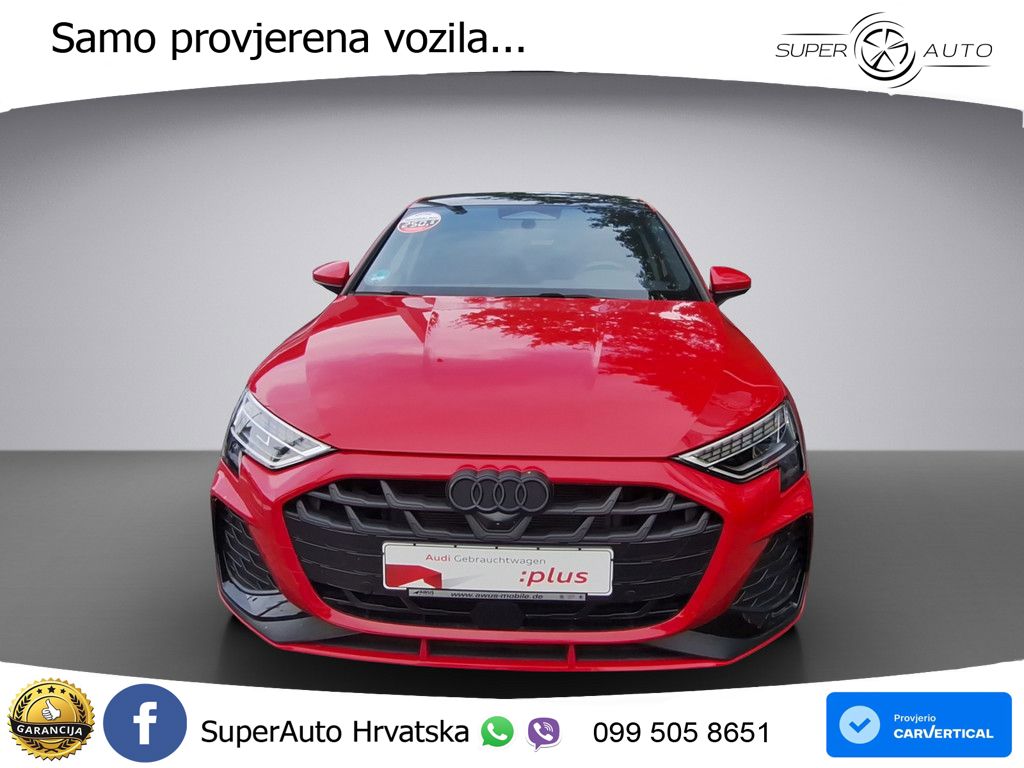 Audi A3 Limuzina 30 TFSI (116 KS) S tronic S line LED+GR SJED+ACC