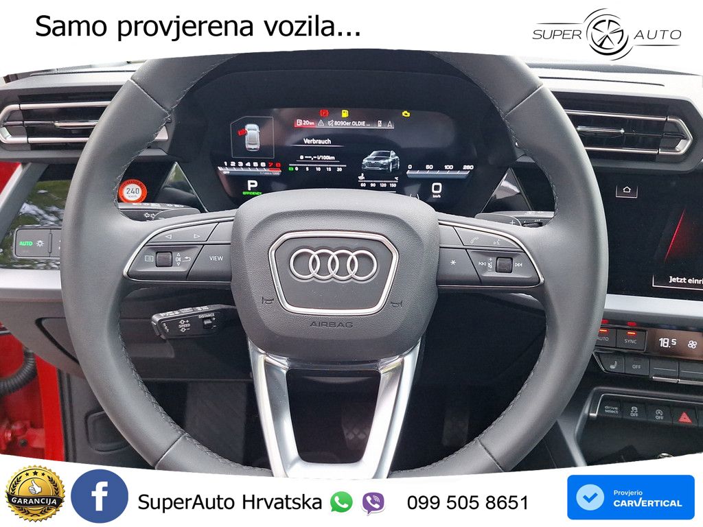 Audi A3 Limuzina 30 TFSI (116 KS) S tronic S line LED+GR SJED+ACC