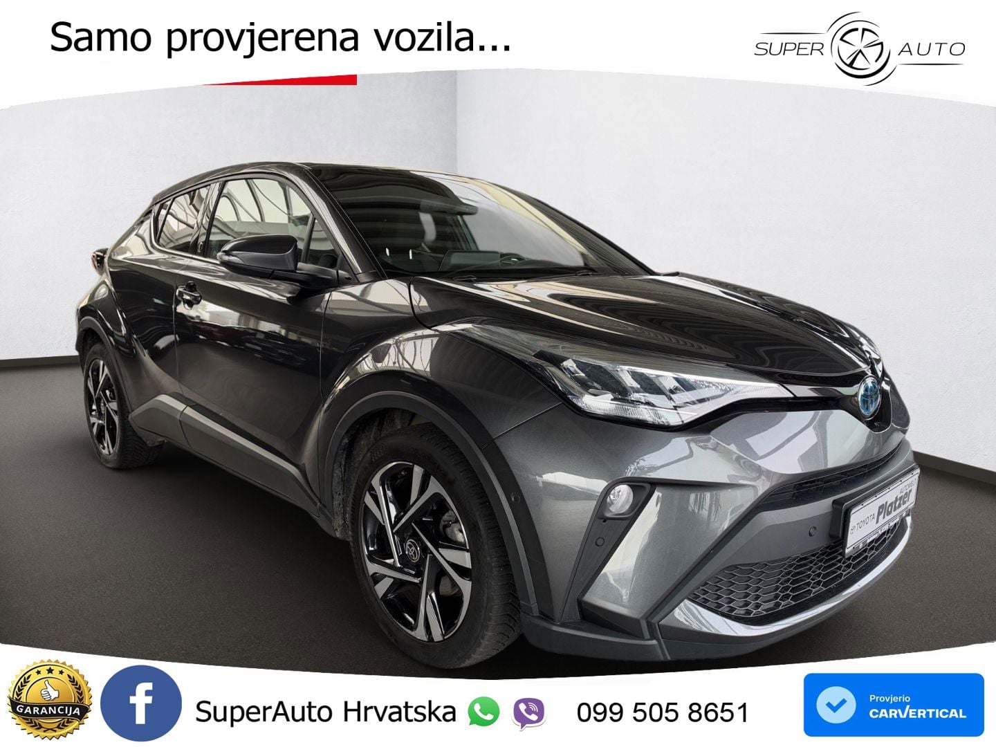 Toyota C-HR 2.0 (184 KS) Hybrid e-CVT Team D LED+GR SJED+ACC