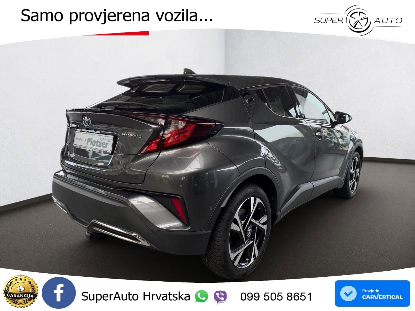 Toyota C-HR 2.0 (184 KS) Hybrid e-CVT Team D LED+GR SJED+ACC