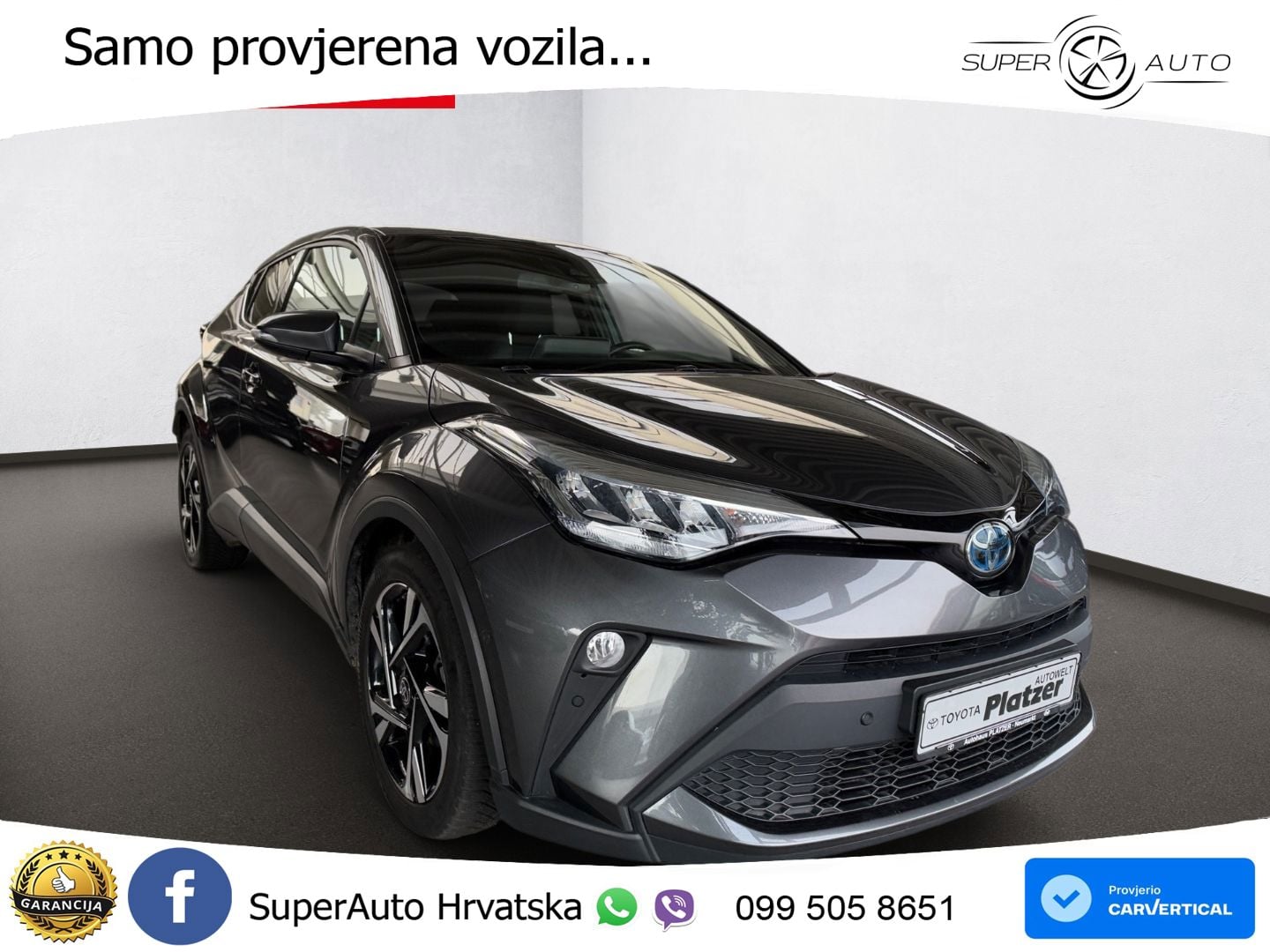 Toyota C-HR 2.0 (184 KS) Hybrid e-CVT Team D LED+GR SJED+ACC