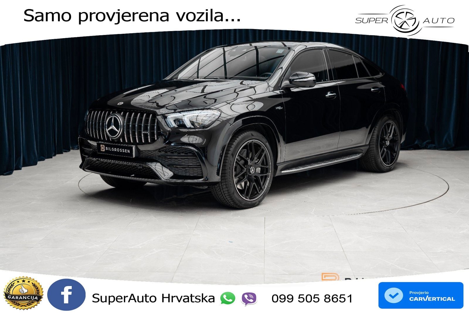 Mercedes AMG GLE Coupe 53 (435 KS) EQ Boost 4MATIC+ AMG SPEEDSHIFT TCT 9G