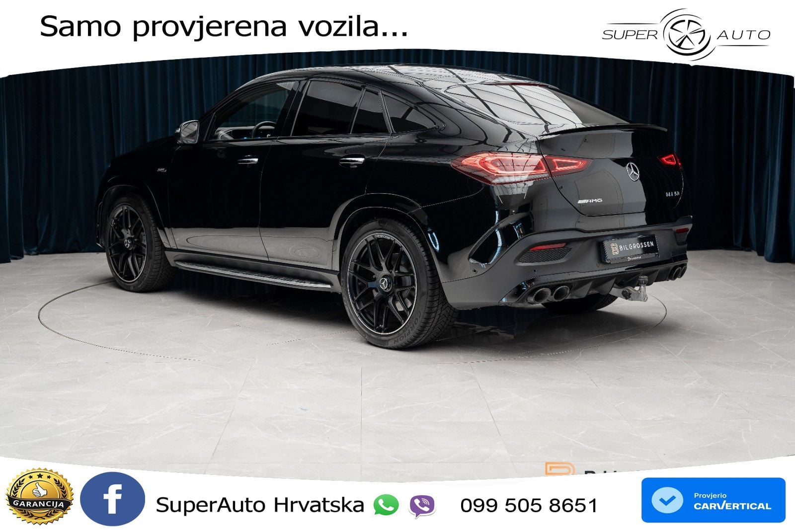 Mercedes AMG GLE Coupe 53 (435 KS) EQ Boost 4MATIC+ AMG SPEEDSHIFT TCT 9G