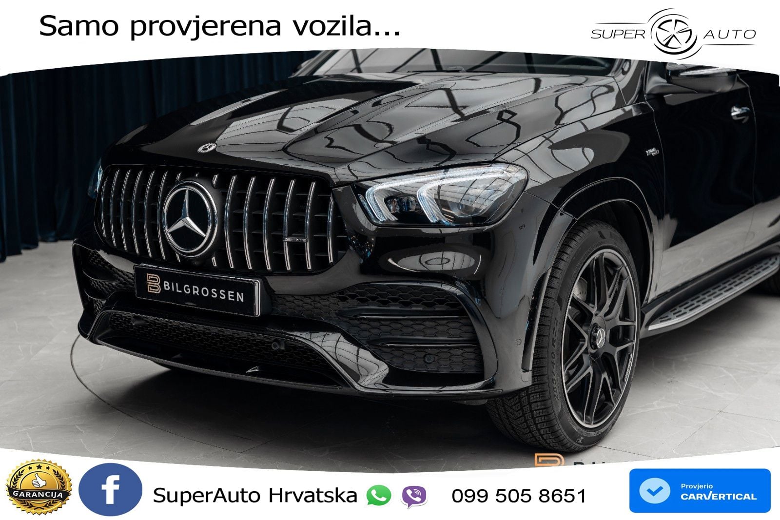Mercedes AMG GLE Coupe 53 (435 KS) EQ Boost 4MATIC+ AMG SPEEDSHIFT TCT 9G