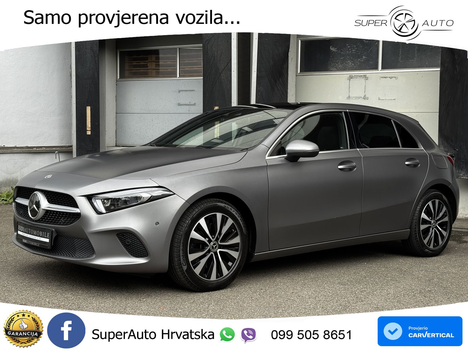 Mercedes-Benz A 220d 8G-DCT LED+GR SJED+ACC