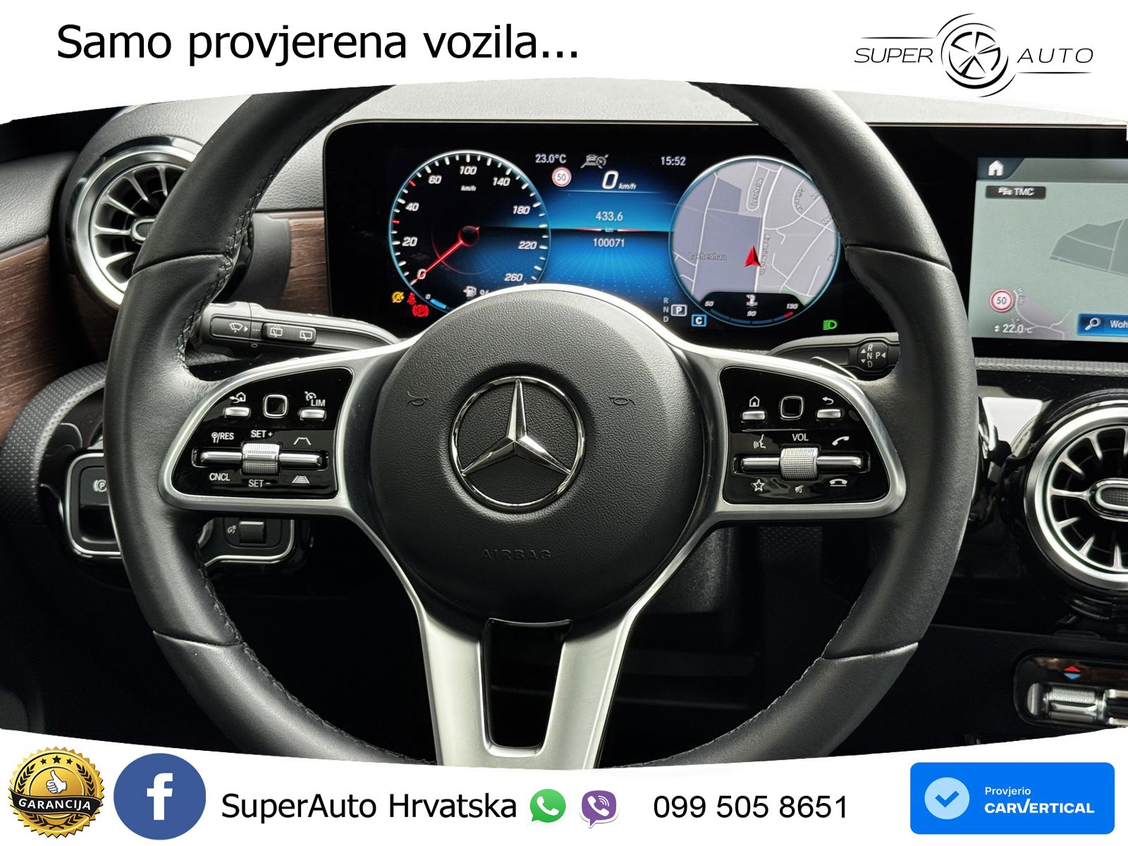 Mercedes-Benz A 220d 8G-DCT LED+GR SJED+ACC