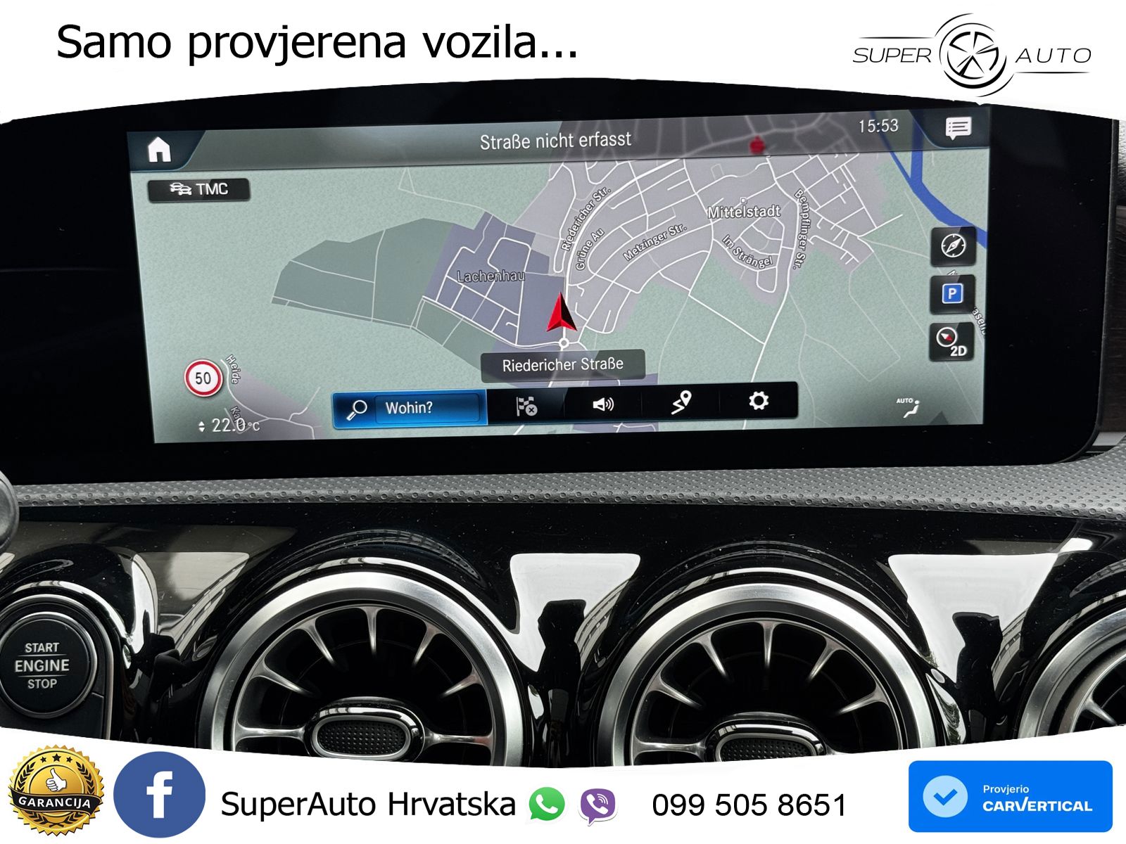 Mercedes-Benz A 220d 8G-DCT LED+GR SJED+ACC