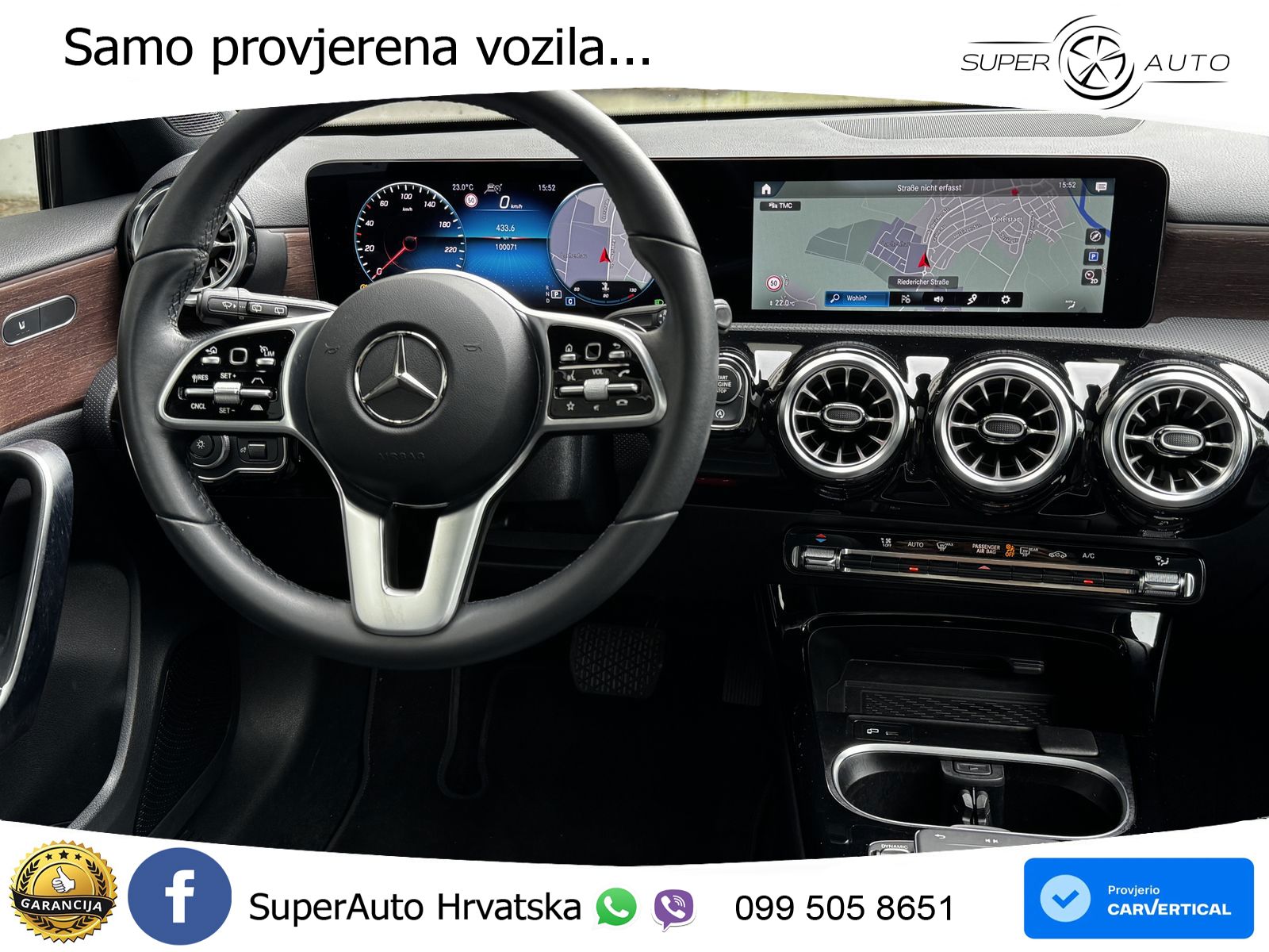 Mercedes-Benz A 220d 8G-DCT LED+GR SJED+ACC