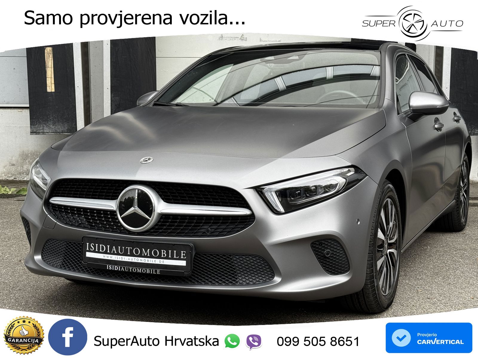 Mercedes-Benz A 220d 8G-DCT LED+GR SJED+ACC