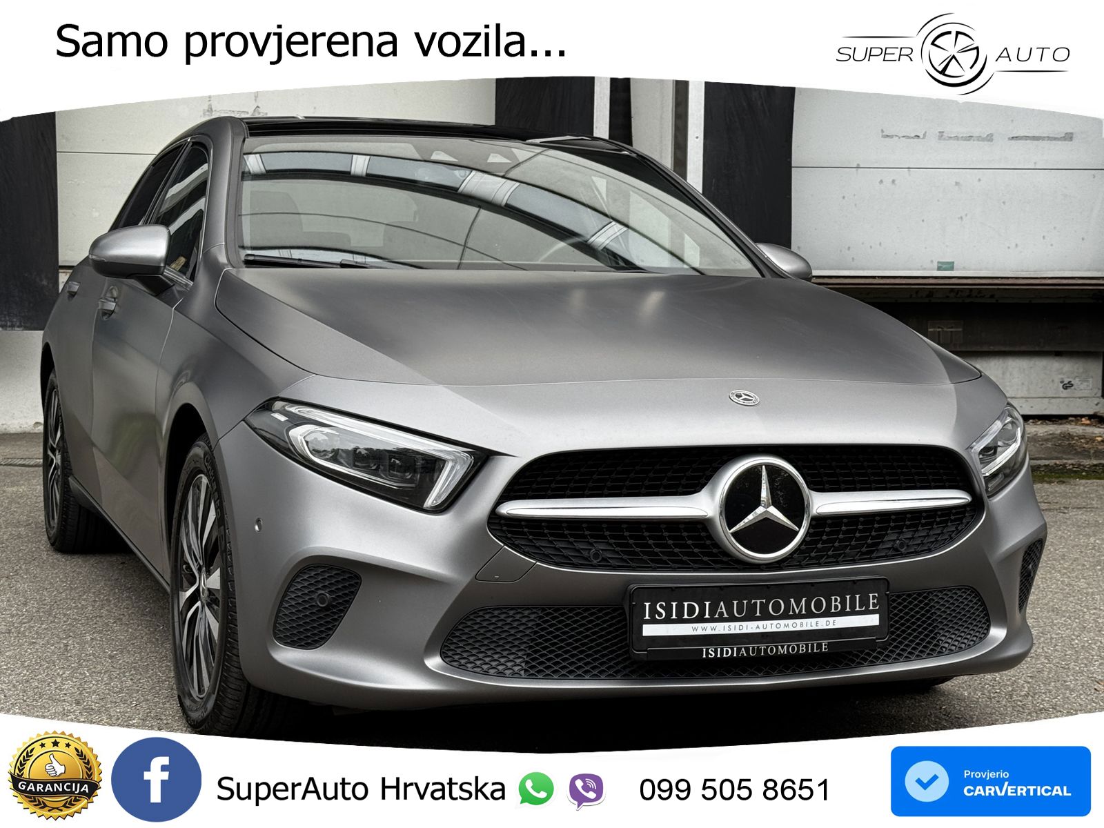 Mercedes-Benz A 220d 8G-DCT LED+GR SJED+ACC