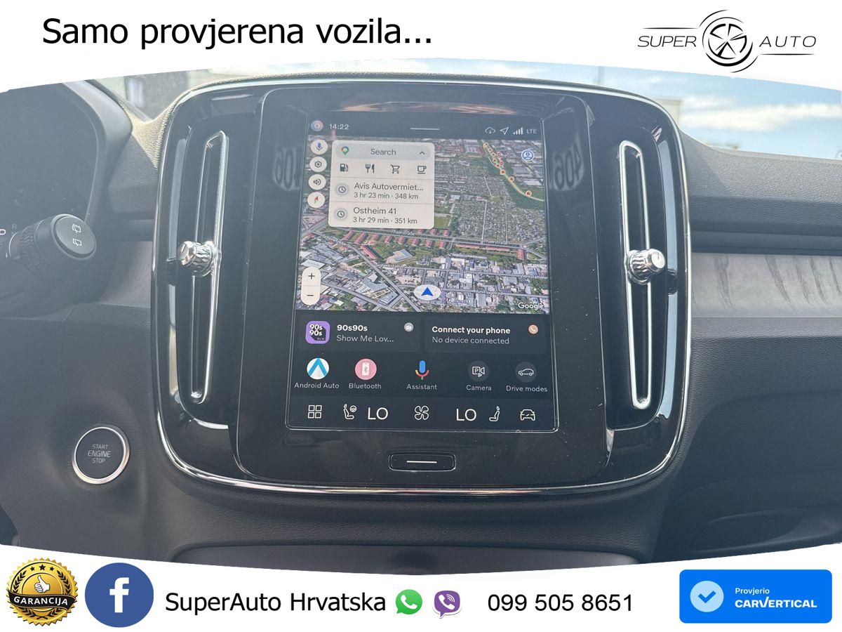 Volvo XC40 2.0 B3 163 KS Automatic LED+GR SJED+ACC