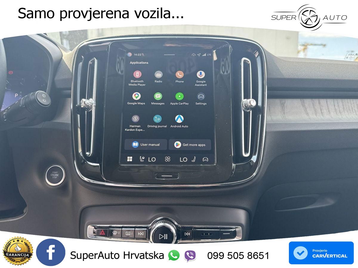 Volvo XC40 2.0 B3 163 KS Automatic LED+GR SJED+ACC