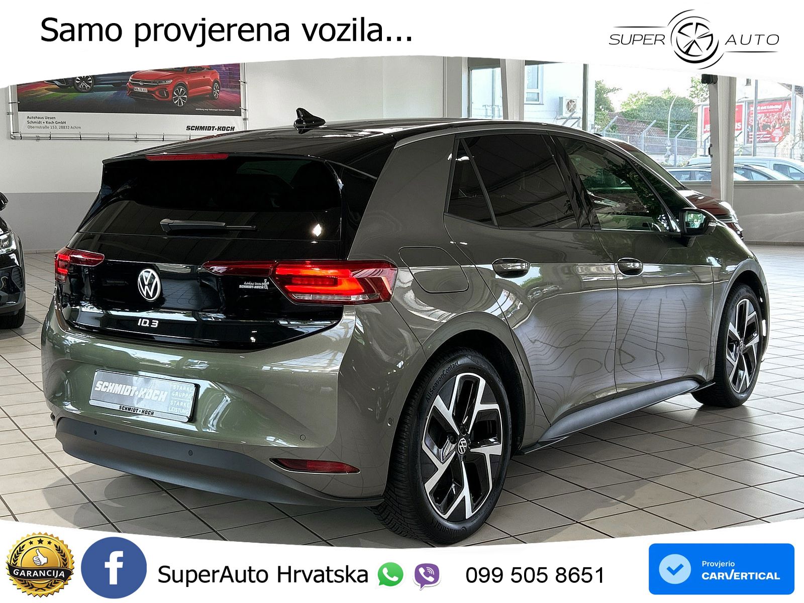 Volkswagen ID.3 Pro 62 kWh (204 KS) LED+GR SJED+ACC