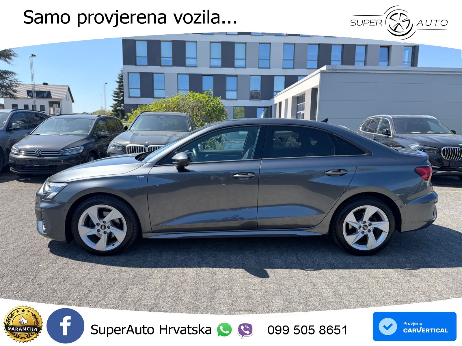 Audi A3 Limuzina 35 TDI (150 KS) S tronic S line LED+GR SJED+ACC