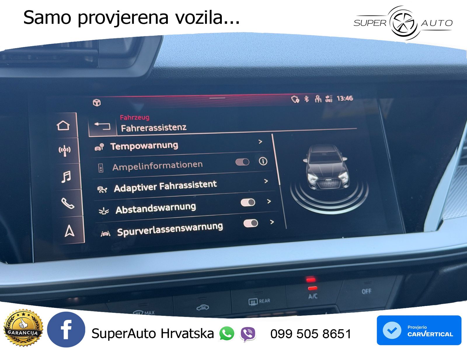 Audi A3 Limuzina 35 TDI (150 KS) S tronic S line LED+GR SJED+ACC