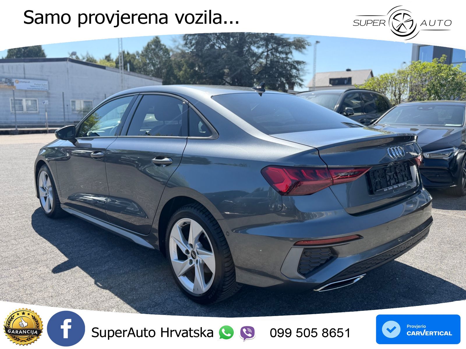 Audi A3 Limuzina 35 TDI (150 KS) S tronic S line LED+GR SJED+ACC