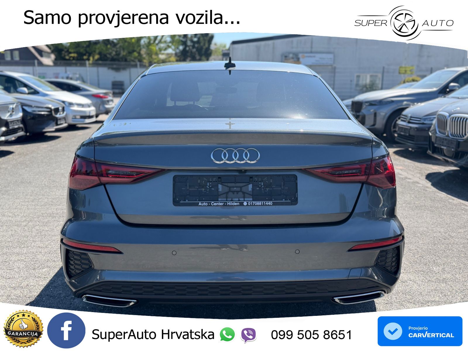 Audi A3 Limuzina 35 TDI (150 KS) S tronic S line LED+GR SJED+ACC