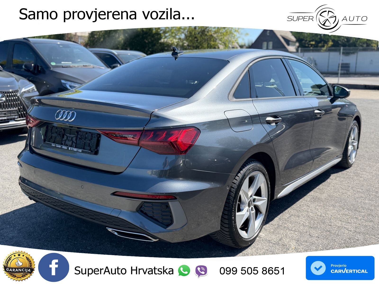 Audi A3 Limuzina 35 TDI (150 KS) S tronic S line LED+GR SJED+ACC