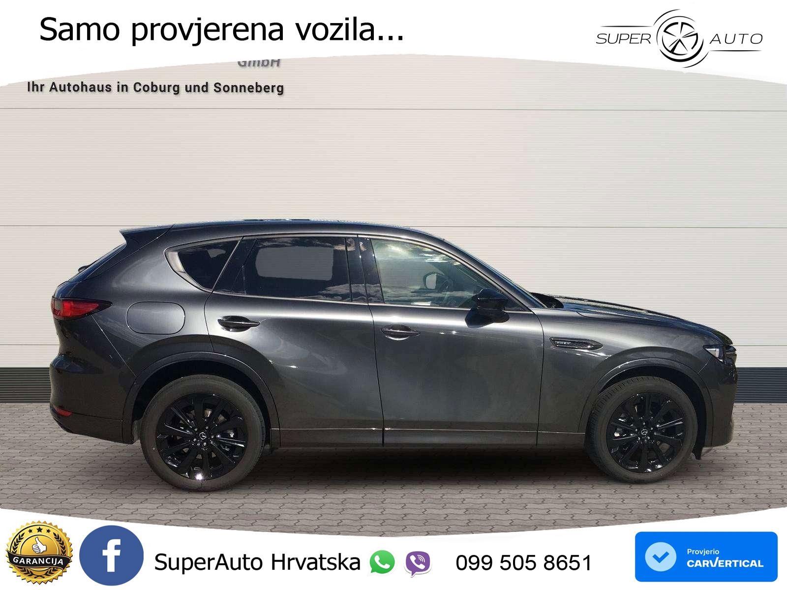 Mazda CX-60 2.5 e-Skyactiv (328 KS) AWD Automatic LED+GR SJED+ACC