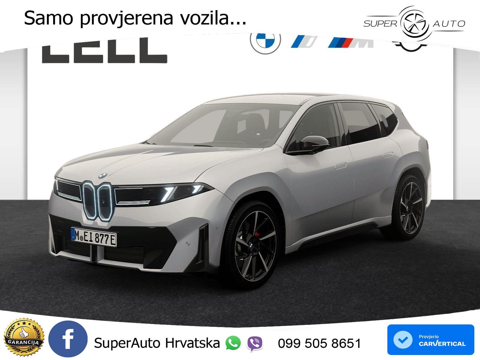 BMW iX3 40 82.6 kWh (320 KS) LED+GR SJED+ACC