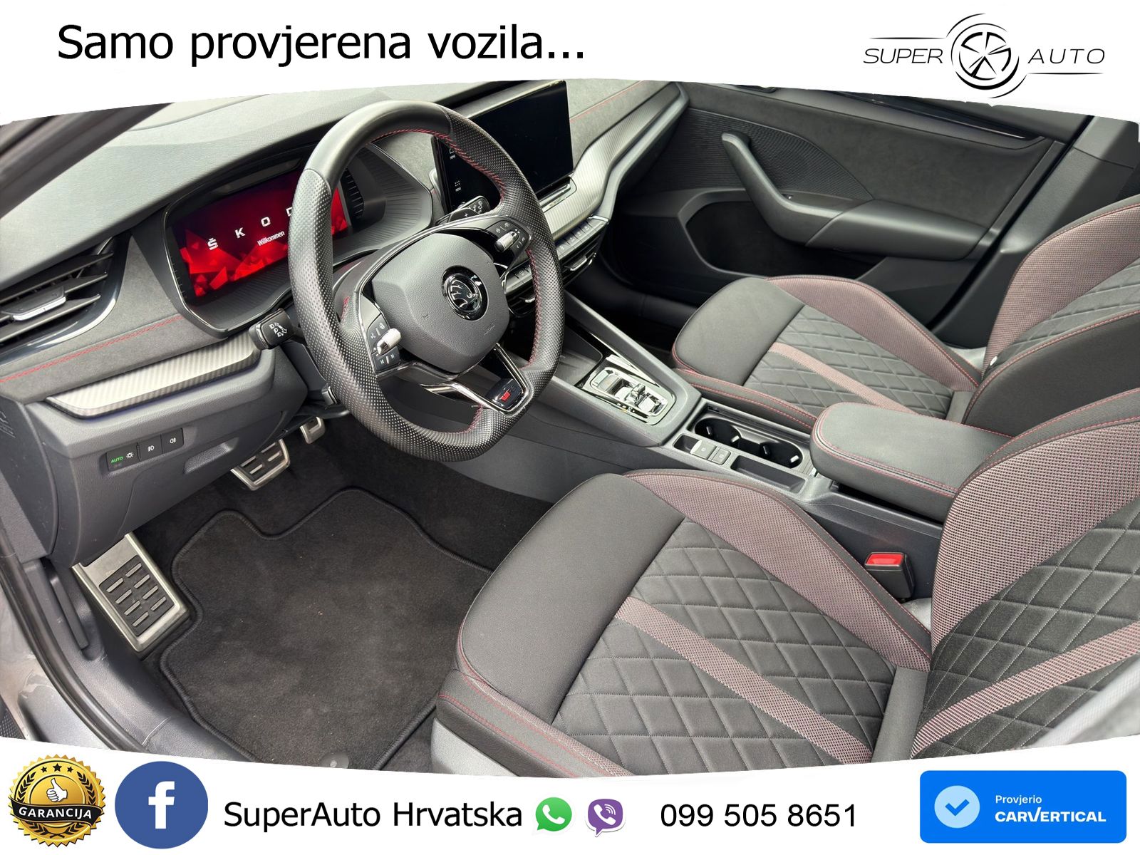 Škoda Octavia Combi RS 2.0 TDI (200 KS) DSG LED+GR SJED+ACC