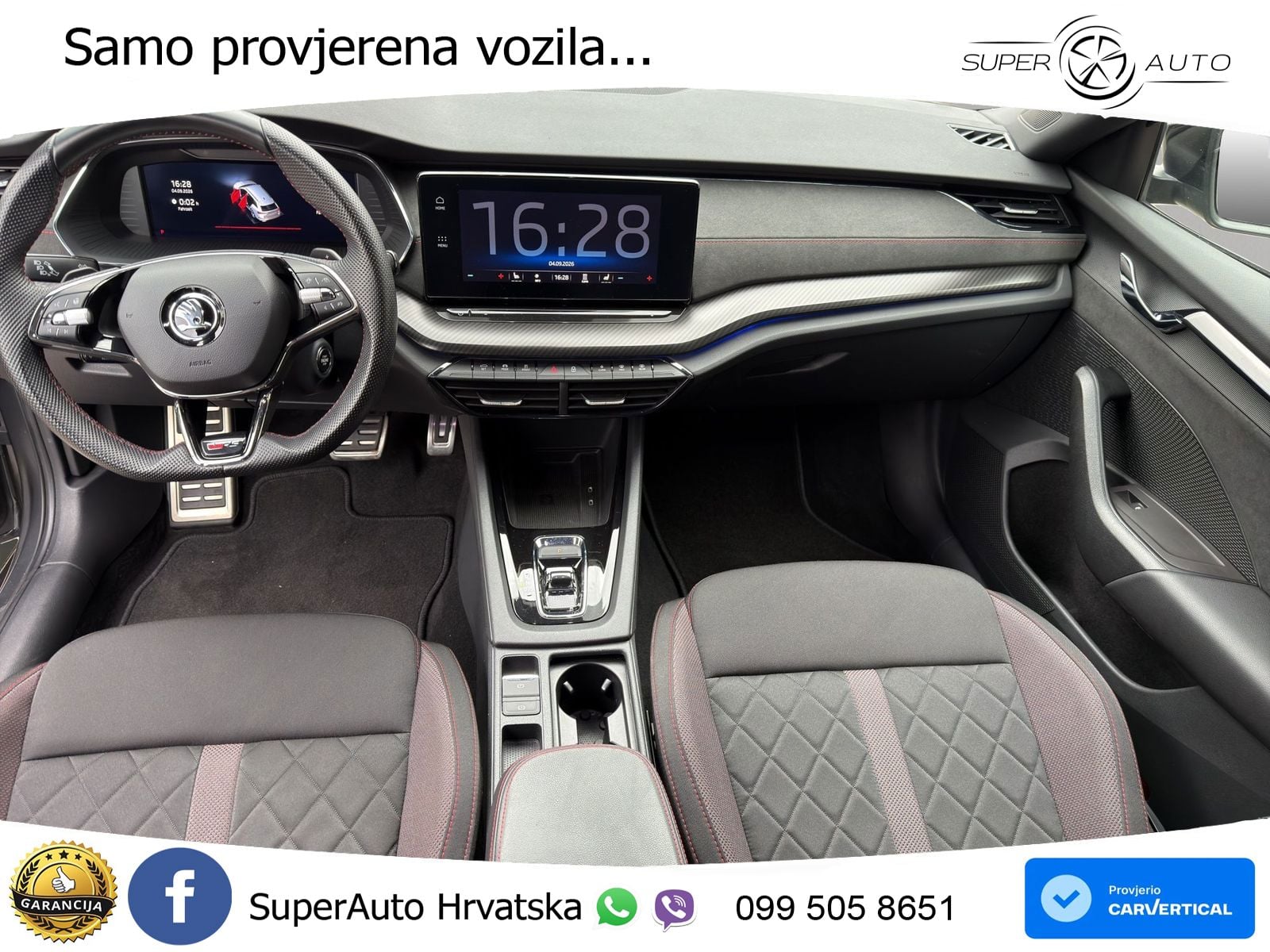 Škoda Octavia Combi RS 2.0 TDI (200 KS) DSG LED+GR SJED+ACC