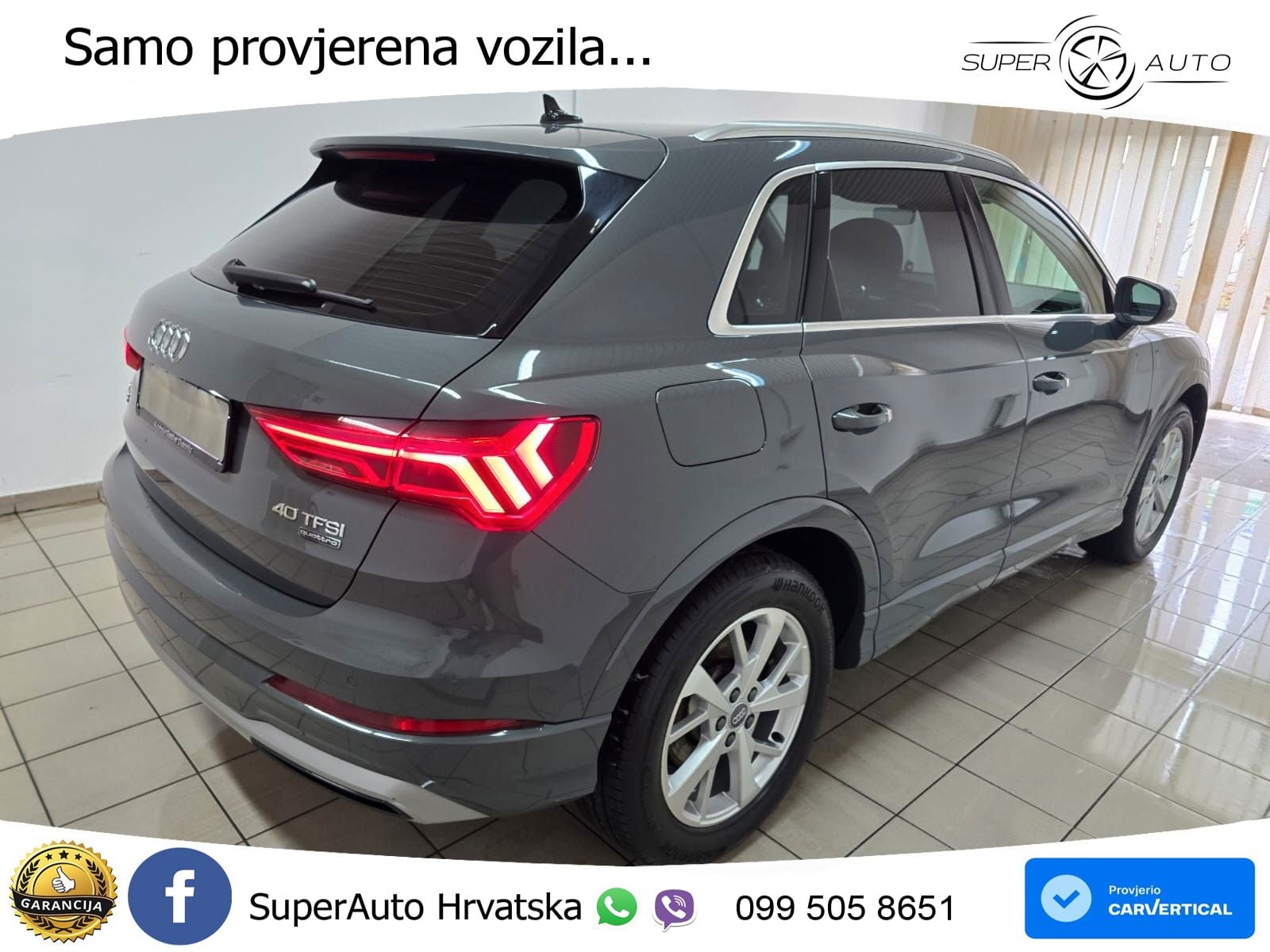 Audi Q3 40 TFSI (190 KS) quattro S tronic advanced