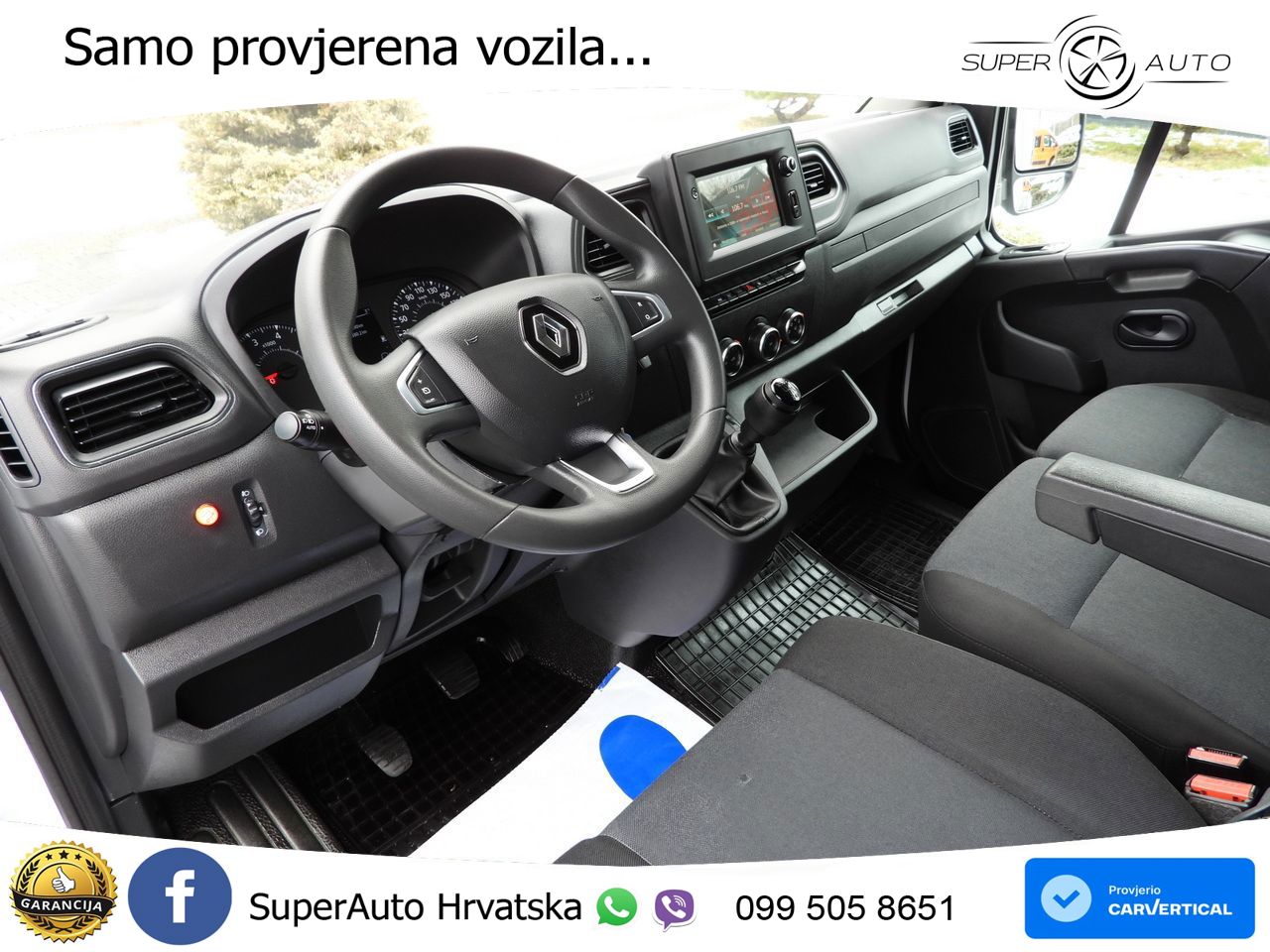 Renault MASTER KOFFER AUFZUG 8 PALETTEN TEMPOMAT 165 KS