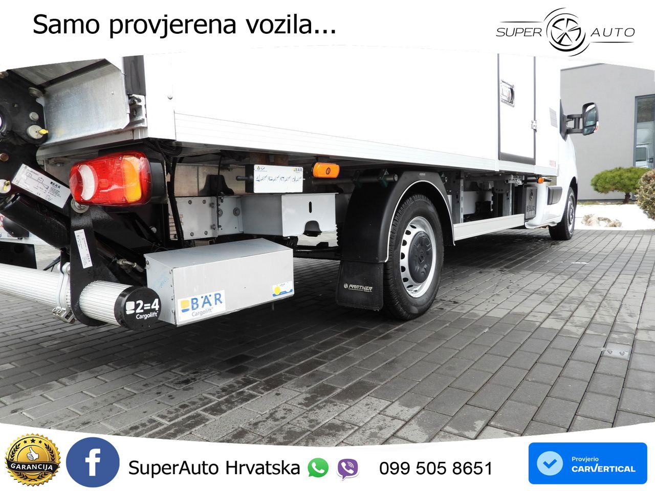 Renault MASTER KOFFER AUFZUG 8 PALETTEN TEMPOMAT 165 KS