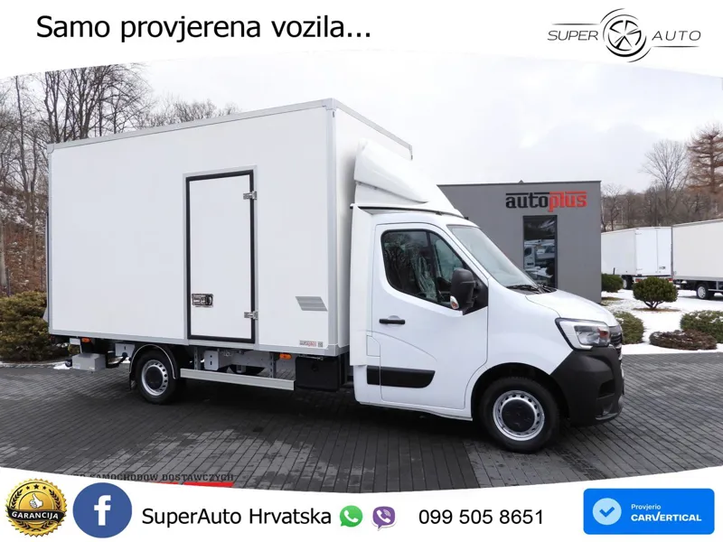 Renault MASTER KOFFER AUFZUG 8 PALETTEN TEMPOMAT 165 KS