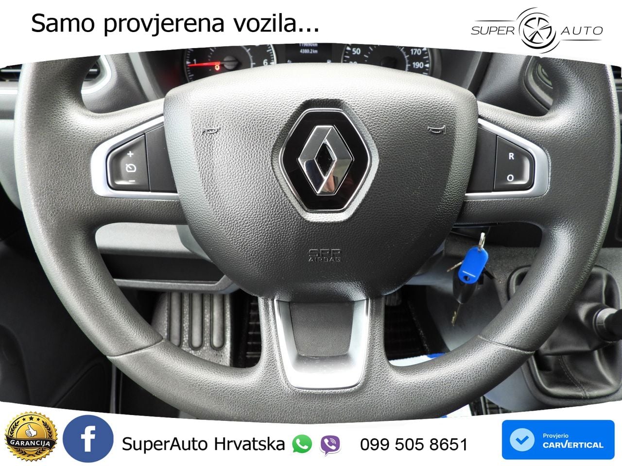Renault MASTER KOFFER AUFZUG 8 PALETTEN TEMPOMAT 165 KS