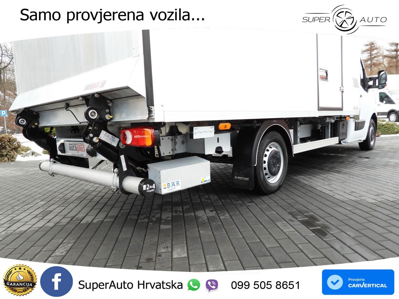 Renault MASTER KOFFER AUFZUG 8 PALETTEN TEMPOMAT 165 KS