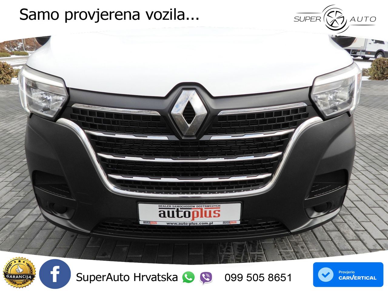 Renault MASTER KOFFER AUFZUG 8 PALETTEN TEMPOMAT 165 KS