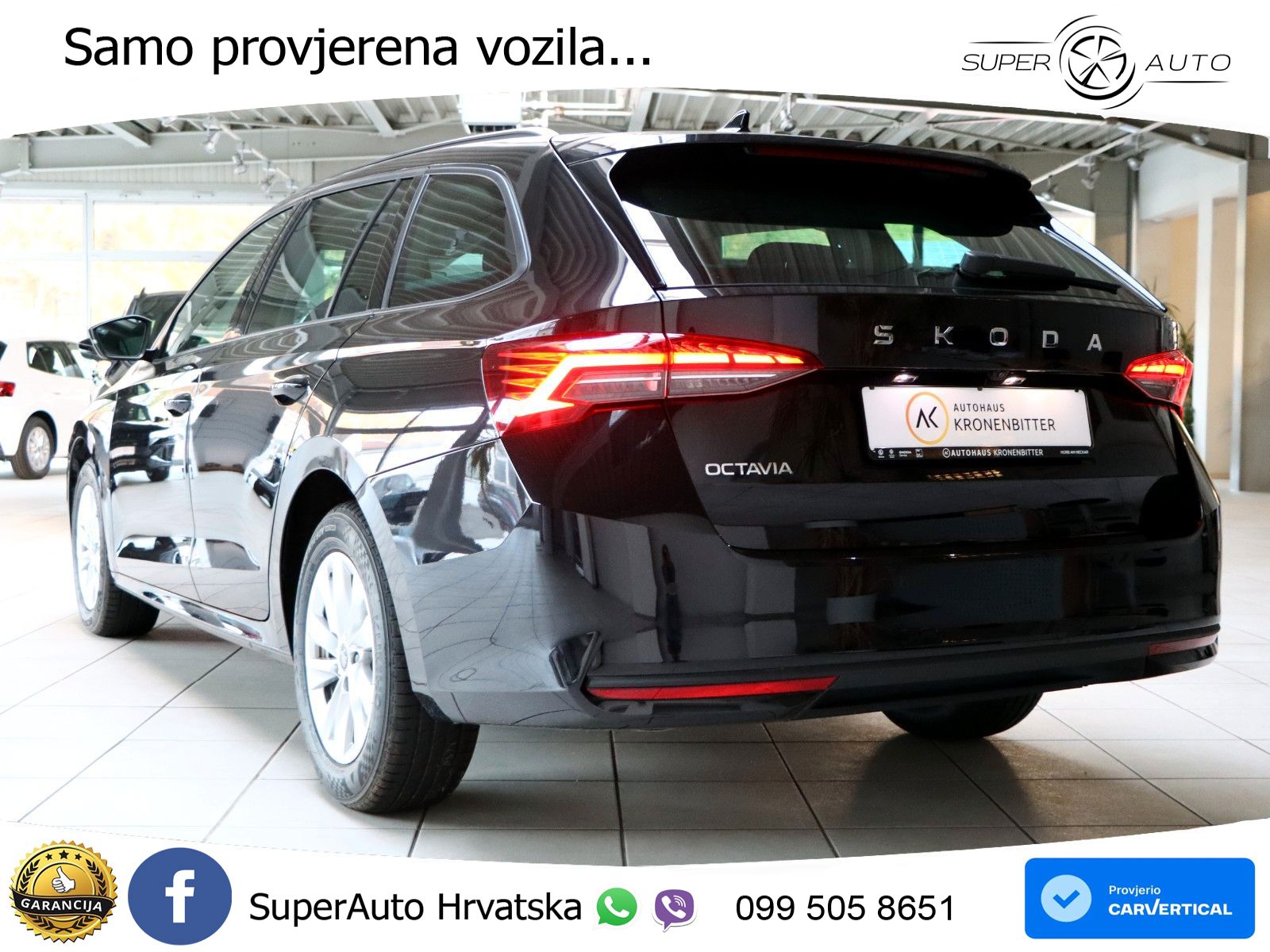 Škoda Octavia Combi 1.5 TSI (150 KS) DSG Selection LED+GR SJED+ACC