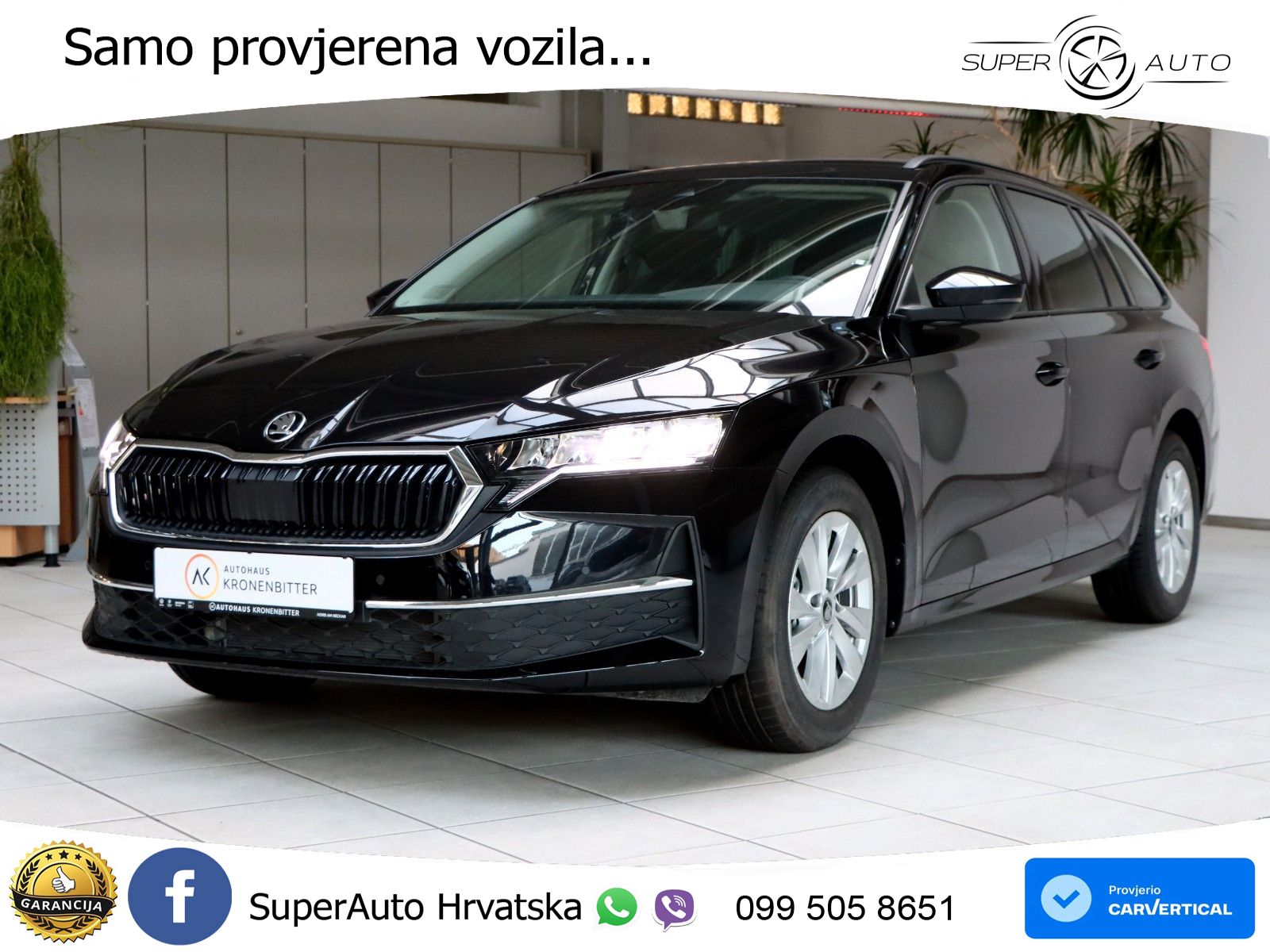 Škoda Octavia Combi 1.5 TSI (150 KS) DSG Selection LED+GR SJED+ACC
