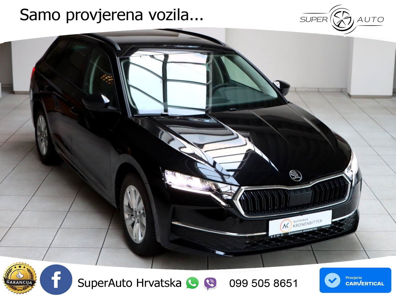 Škoda Octavia Combi 1.5 TSI (150 KS) DSG Selection LED+GR SJED+ACC